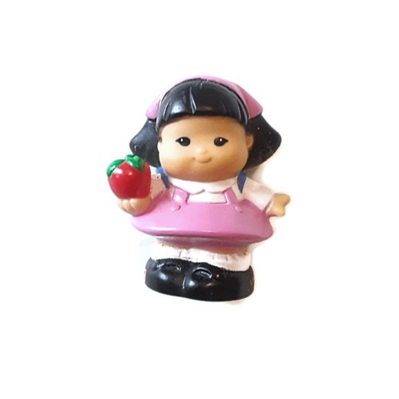 Fisher Price Little People Sonya Lee 3 and Hawaiian Girl 1 Lot of 4 2001-2007 - Picture 3 of 5